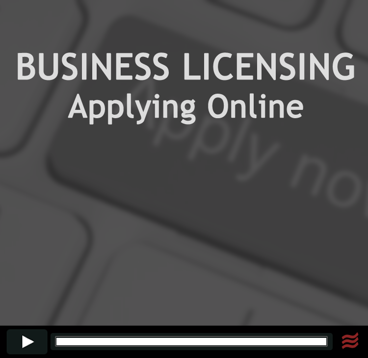 Applying for a business license