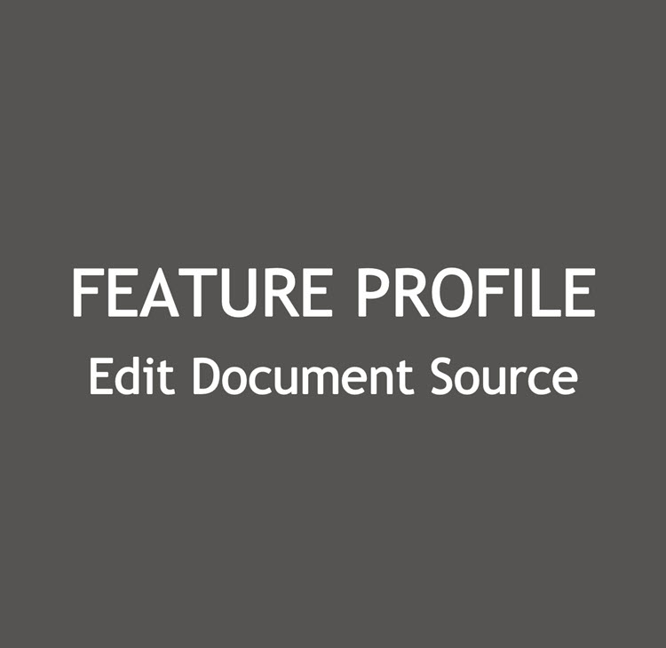 Edit Document Source