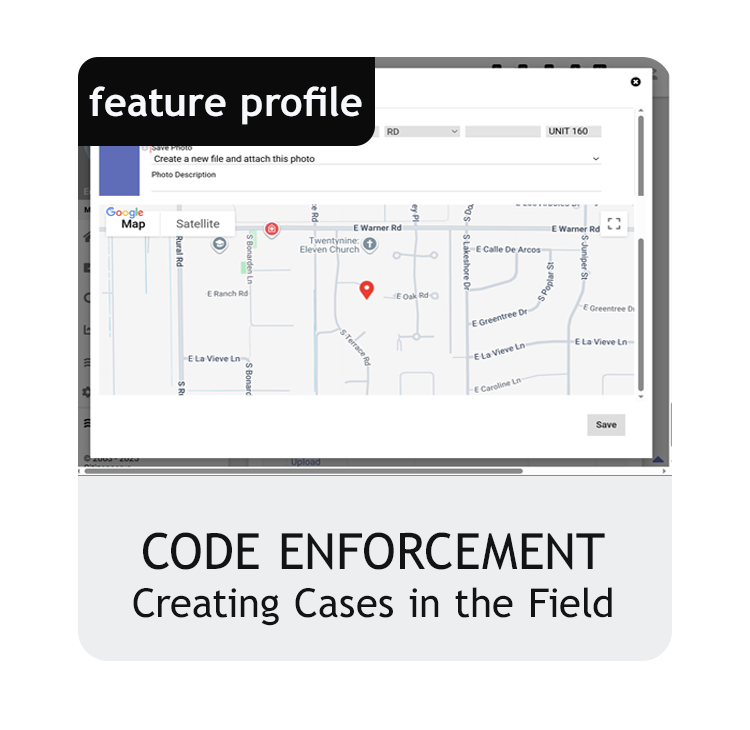 Creating New Cases in the Field with the Quick Access Camera