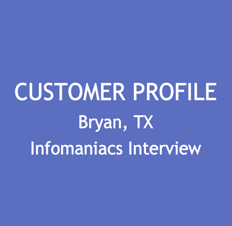 City of Bryan, Tx Infomaniacs Interview