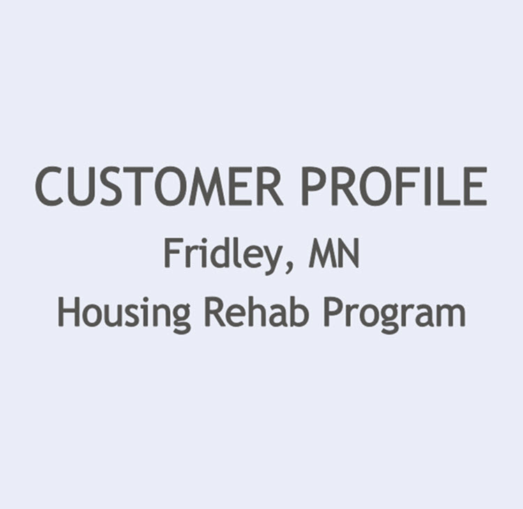 Fridley, MN – Housing Rehabilitation Program
