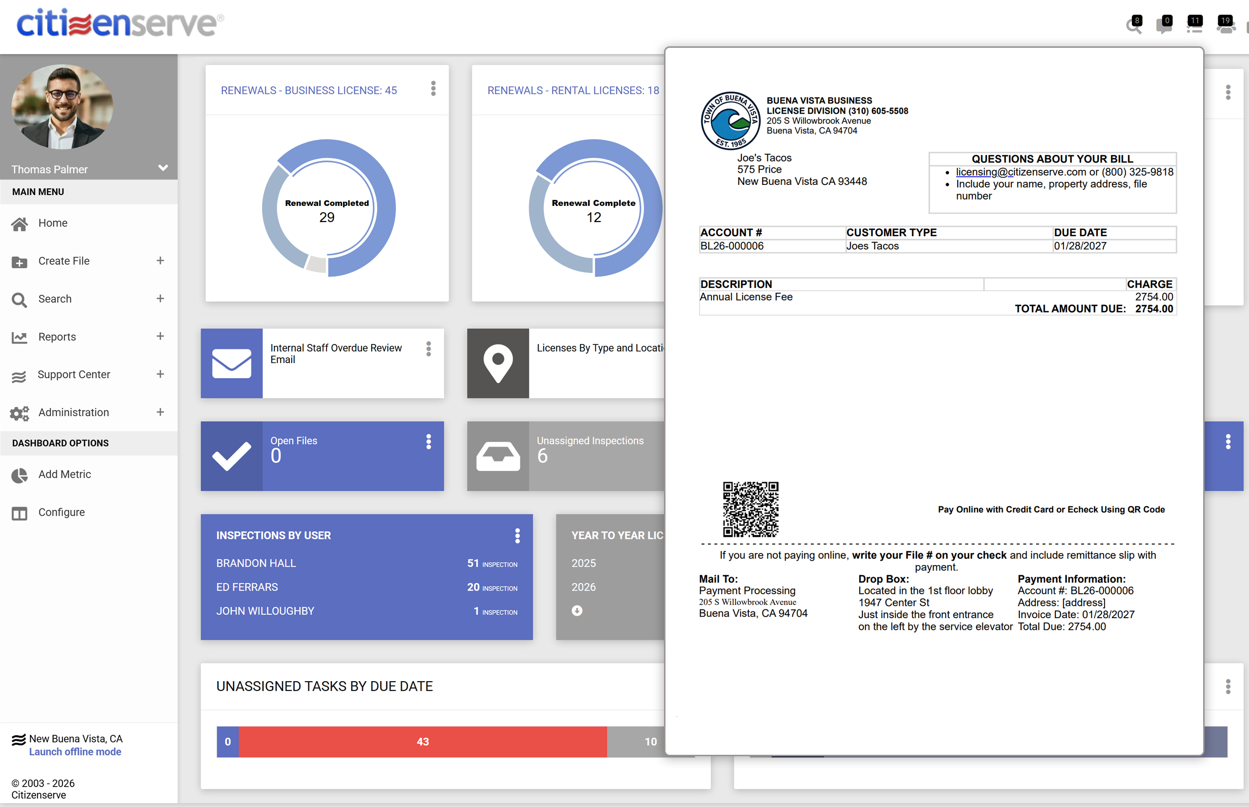online business license renewals