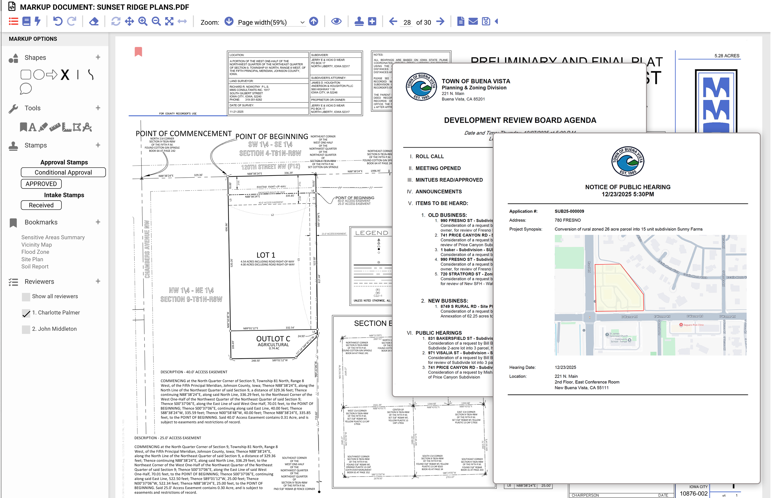 planning and zoning public hearing